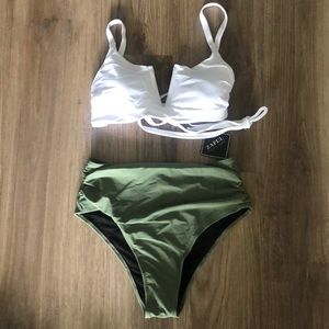 Zaful high waisted bikini